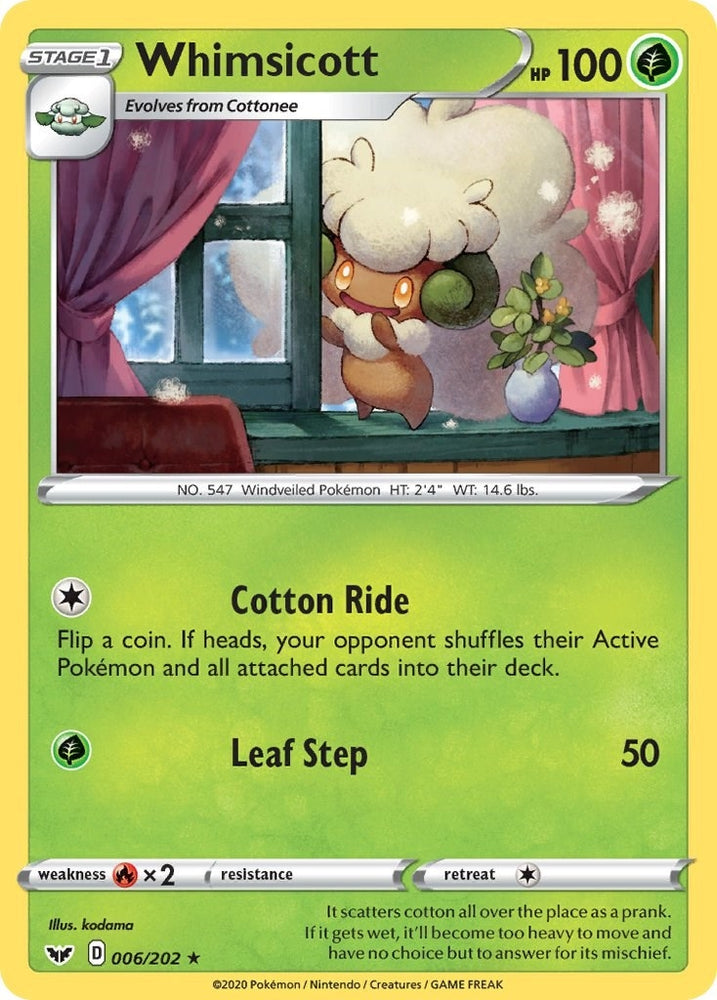 Image for Whimsicott (006/202) (SWSH01)