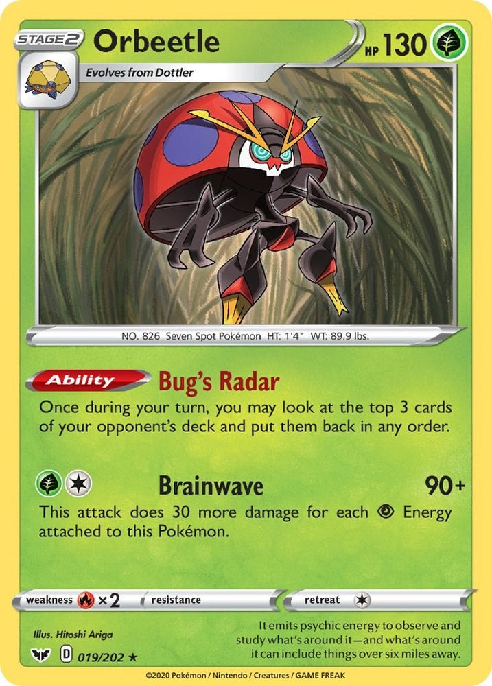 Image for Orbeetle (019/202) (SWSH01)