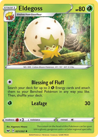 Image for Eldegoss (021/202) (SWSH01)