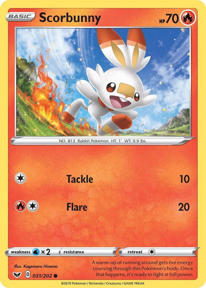 Image for Scorbunny (031) (031/202) (SWSH01)