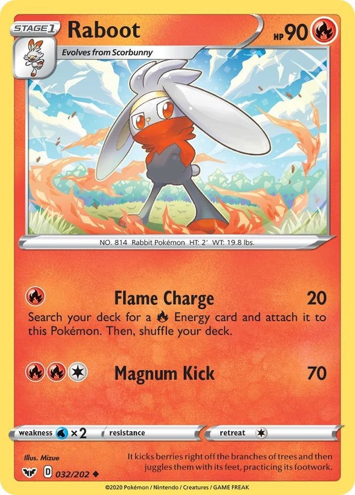 Image for Raboot (032) (032/202) - Pokemon