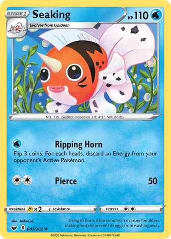 Image for Seaking (047/202) - Pokemon