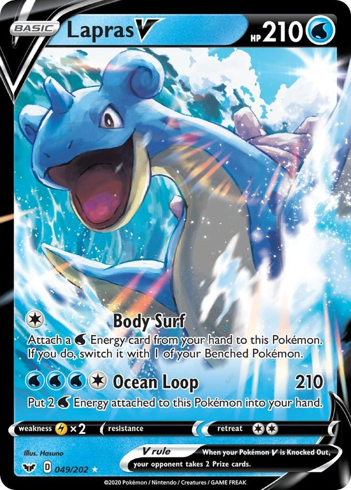 Image for Lapras V (049/202) (SWSH01)