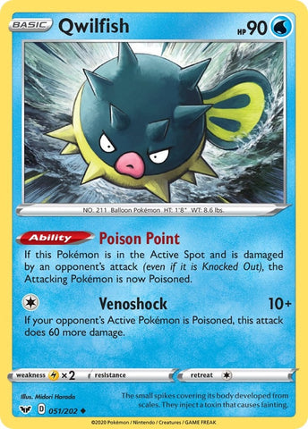 Image for Qwilfish (051/202) - Pokemon