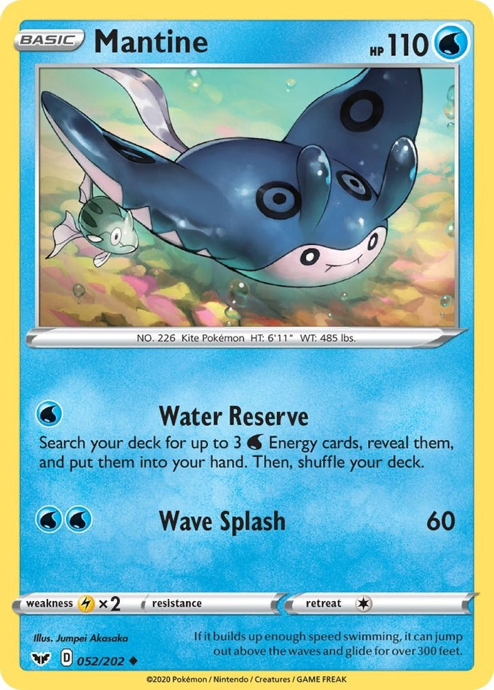 Image for Mantine (052/202) (SWSH01)