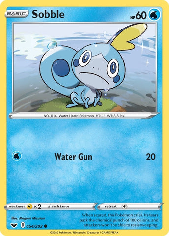 Image for Sobble (054) (054/202) - Pokemon