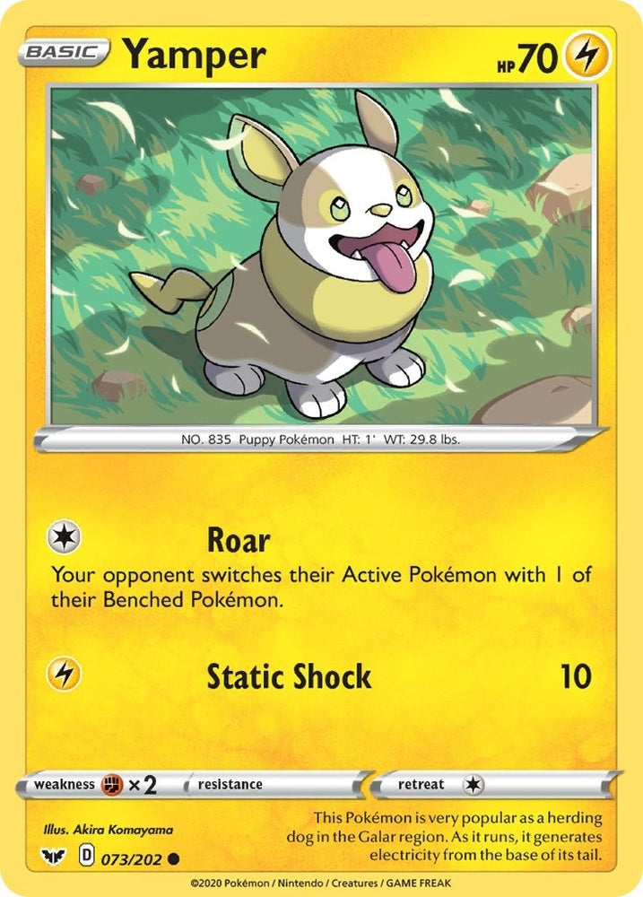 Image for Yamper (073) (073/202) - Pokemon