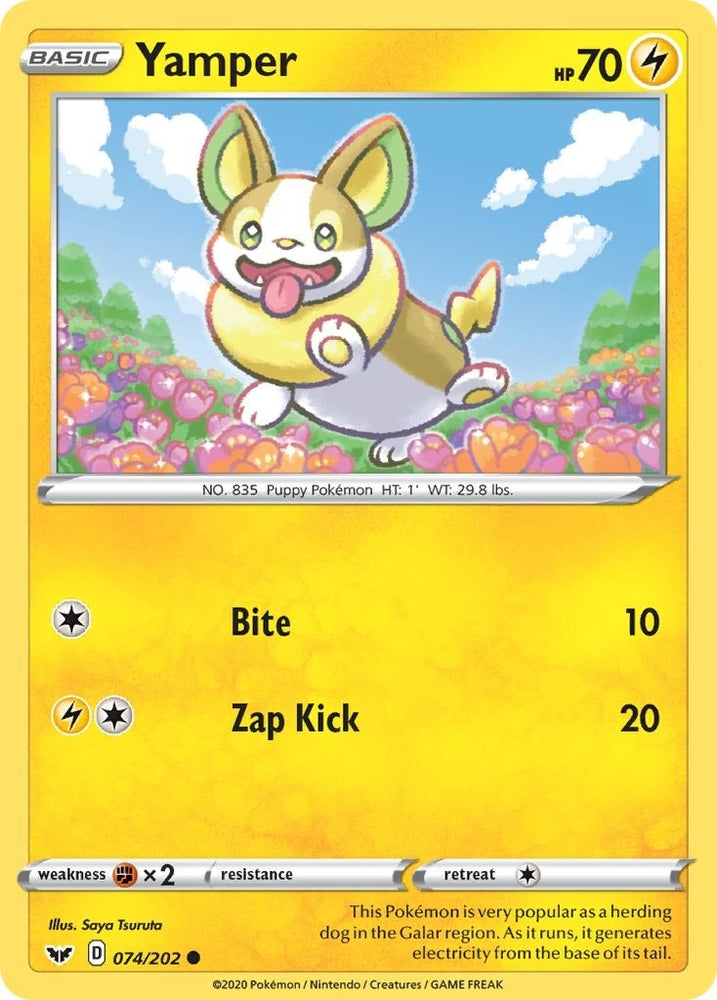 Image for Yamper (074) (074/202) (SWSH01)