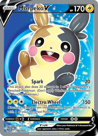Image for Morpeko V (Full Art) (190/202) (SWSH01)