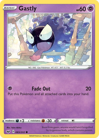 Image for Gastly (083/202) (SWSH01)