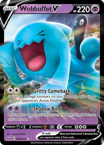 Image for Wobbuffet V (086/202) (SWSH01)