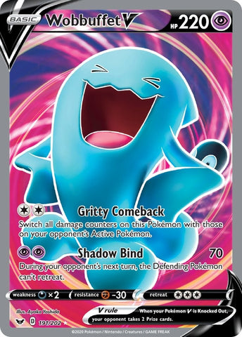 Image for Wobbuffet V (Full Art) (191/202) - Pokemon