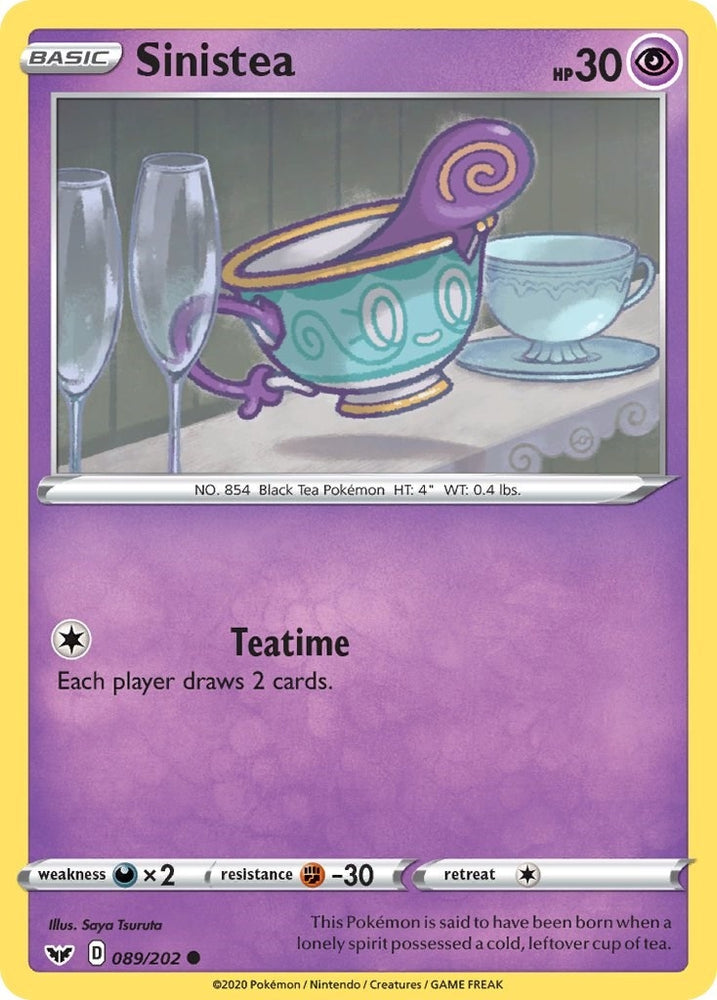 Image for Sinistea (089/202) - Pokemon