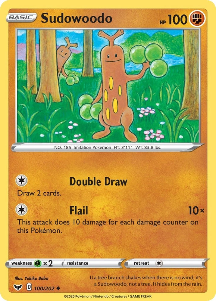 Image for Sudowoodo (100/202) (SWSH01)