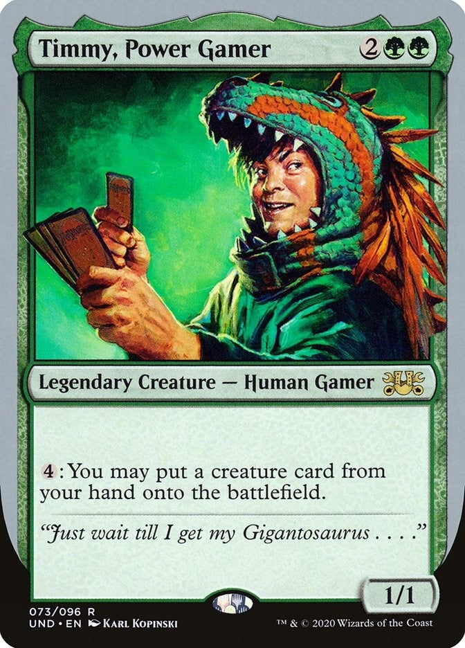 Image for Timmy, Power Gamer (73) - Magic: The Gathering