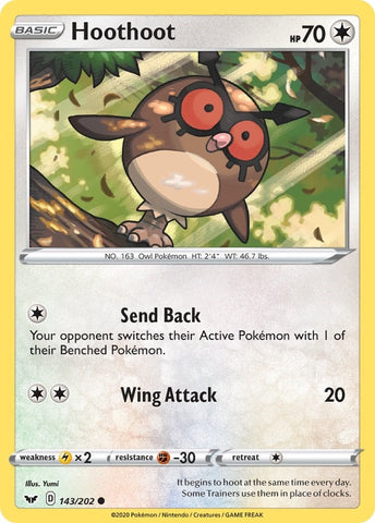 Image for Hoothoot (143/202) (SWSH01)