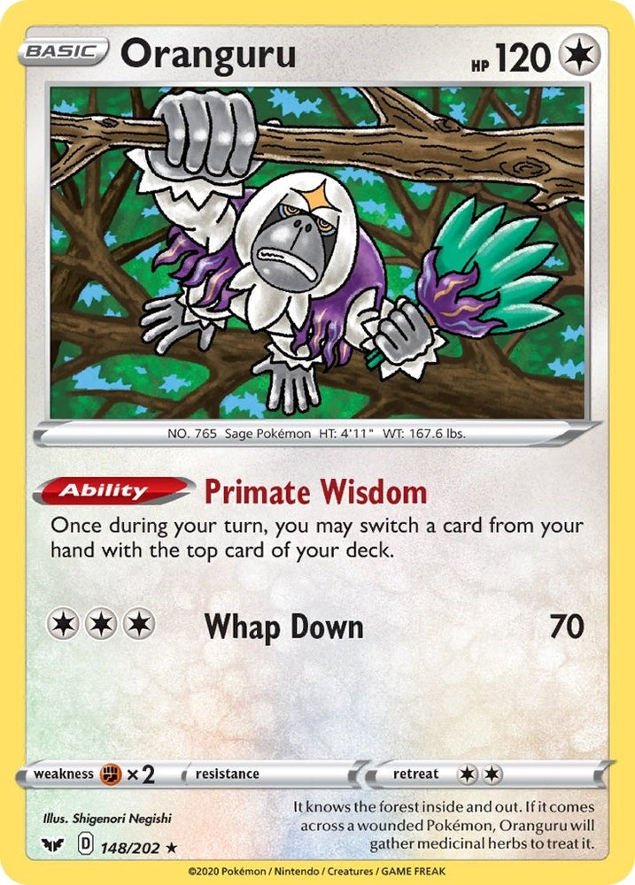 Image for Oranguru (148/202) (SWSH01)