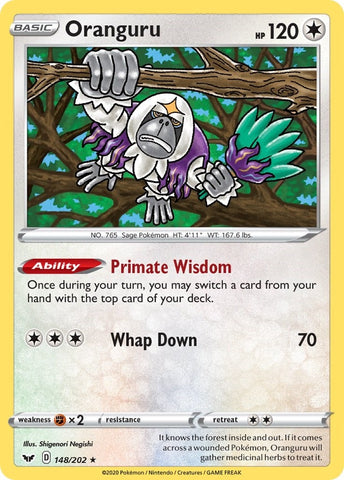 Image for Oranguru (148/202) (SWSH01)