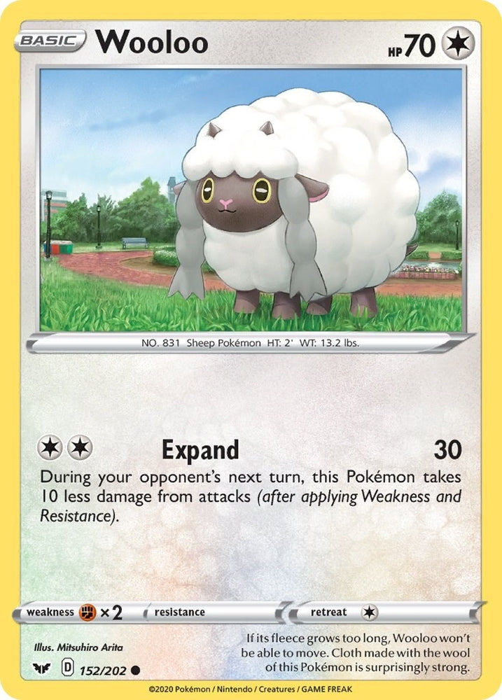 Image for Wooloo (152) (152/202) - Pokemon