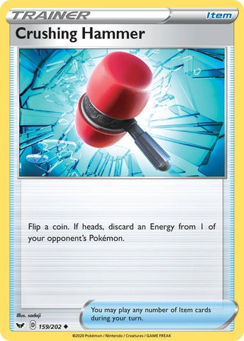 Image for Crushing Hammer (159/202) (SWSH01)