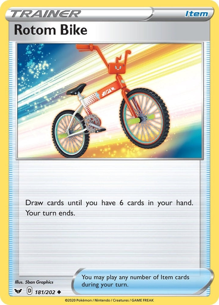 Image for Rotom Bike (181/202) (SWSH01)