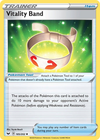 Image for Vitality Band (185/202) - Pokemon