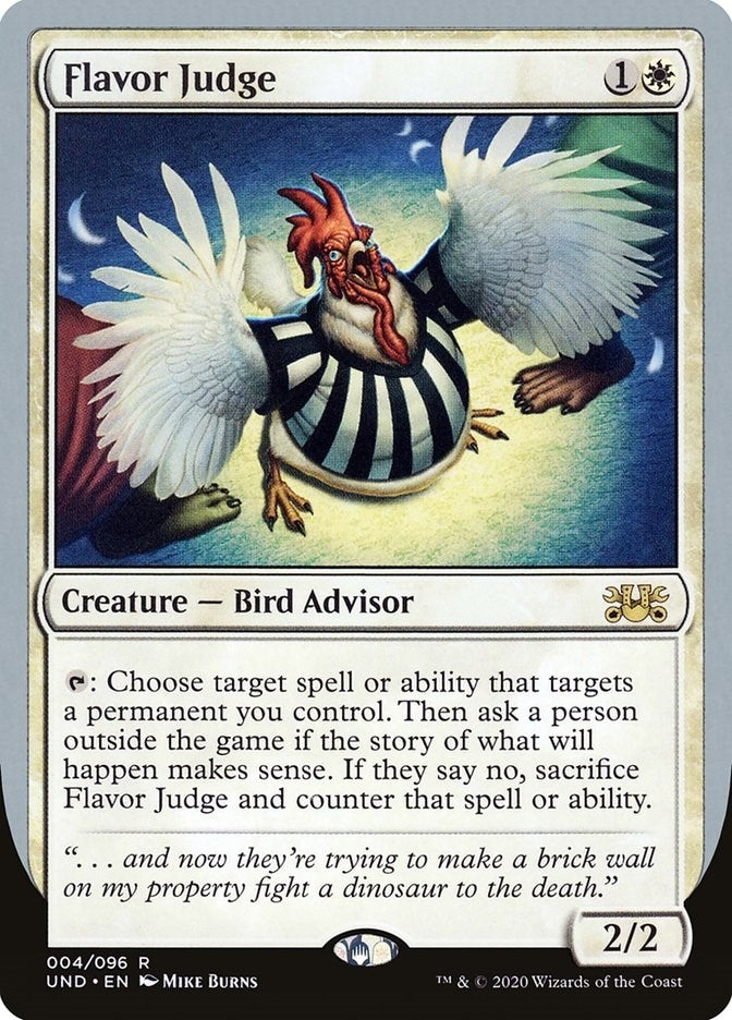 Image for Flavor Judge (4) [Unsanctioned]