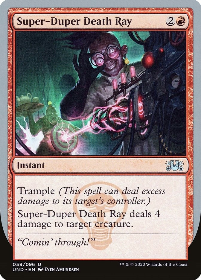 Image for Super-Duper Death Ray (59) - Magic: The Gathering