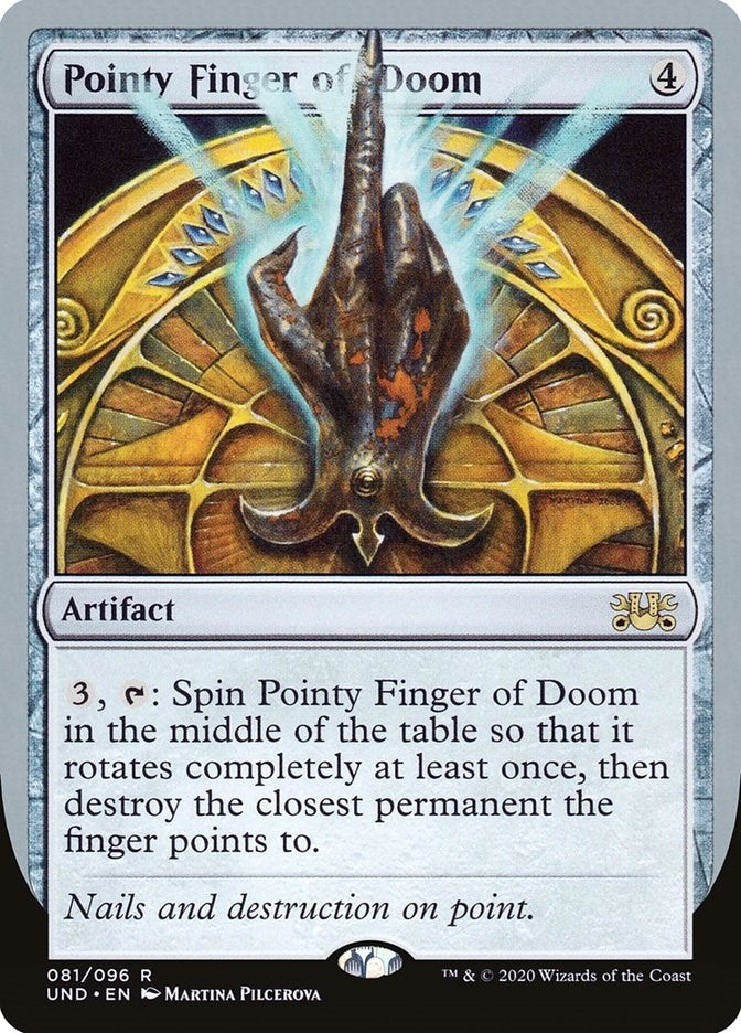 Image for Pointy Finger of Doom (81) - Magic: The Gathering