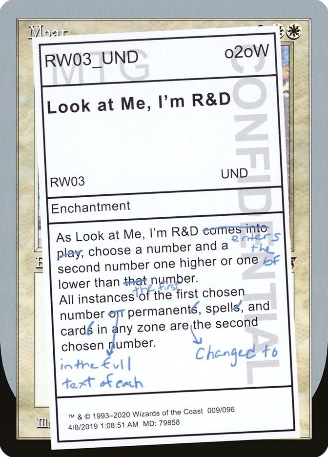 Image for Look at Me, I'm R&D (9) [Unsanctioned]