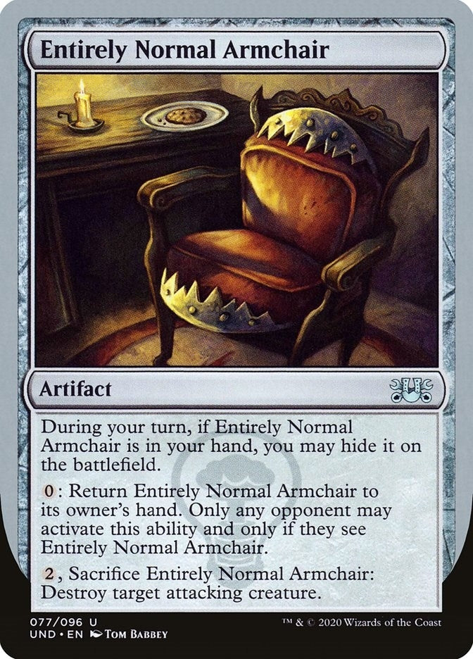 Image for Entirely Normal Armchair (77) [Unsanctioned]