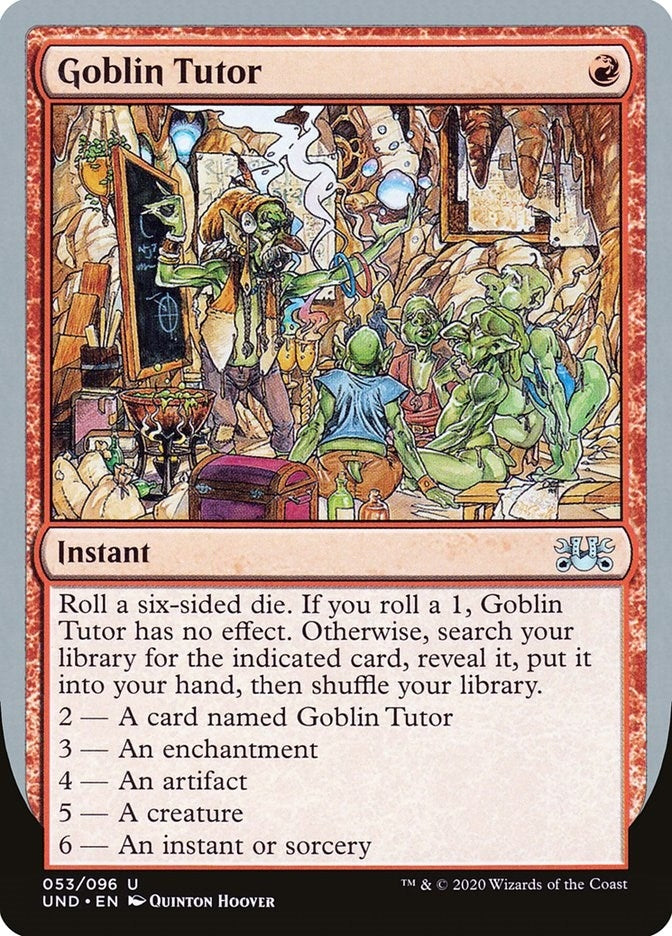 Image for Goblin Tutor (53) [Unsanctioned]