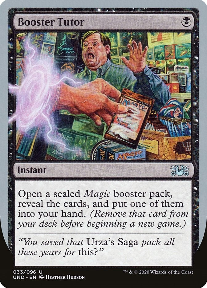 Image for Booster Tutor (33) [Unsanctioned]