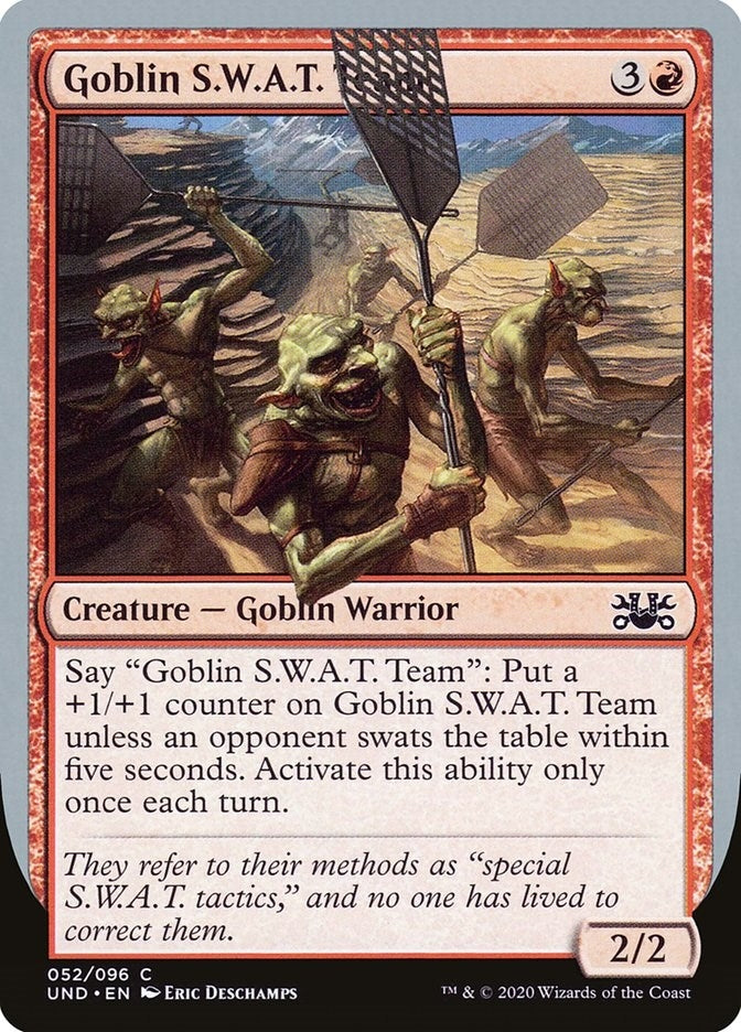 Image for Goblin S.W.A.T. Team (52) [Unsanctioned]