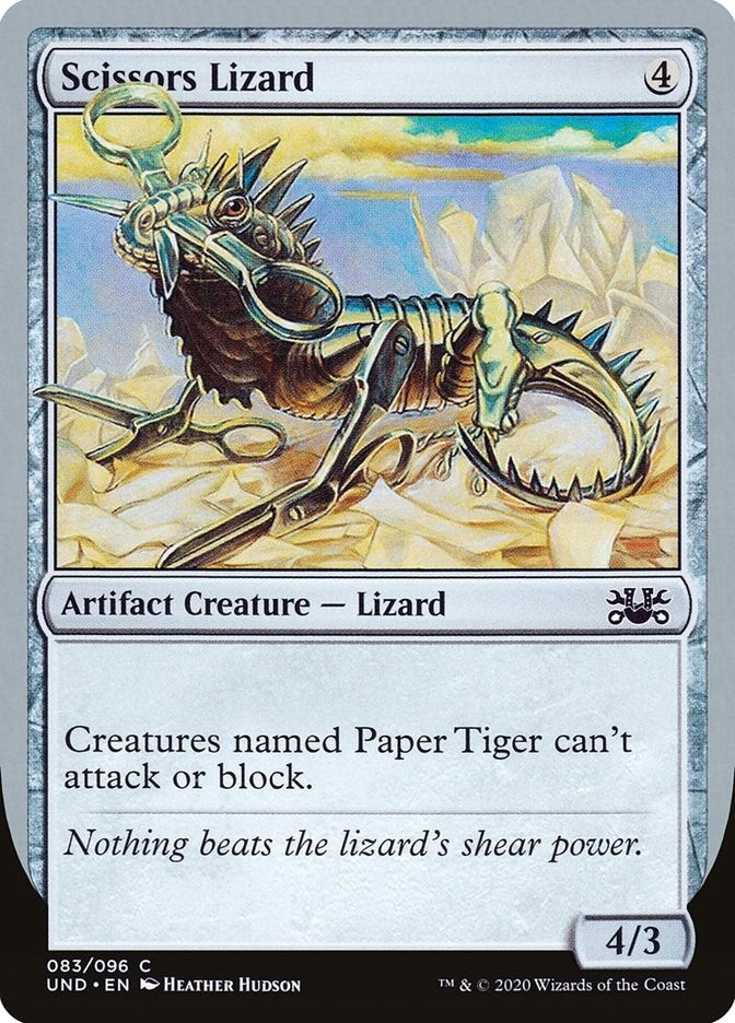 Image for Scissors Lizard (83) - Magic: The Gathering