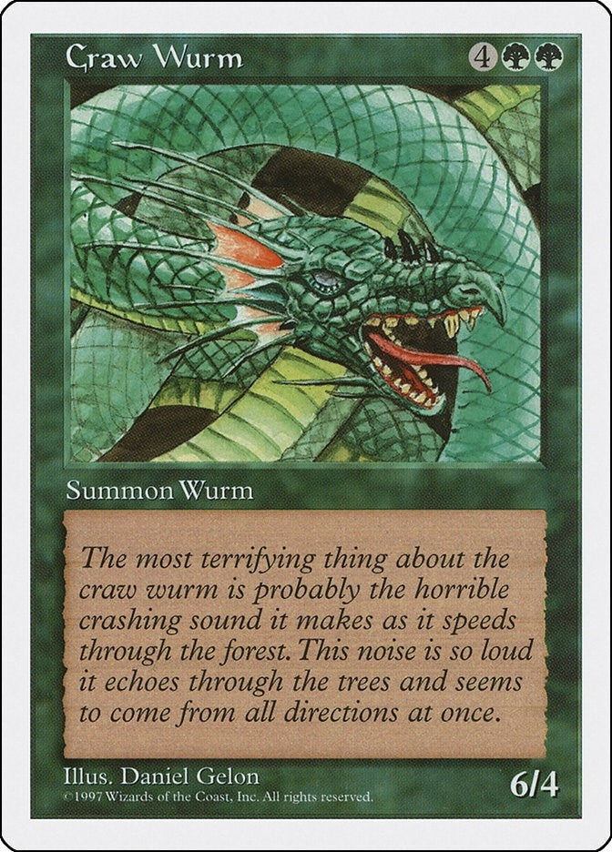 Image for Craw Wurm [Fifth Edition]