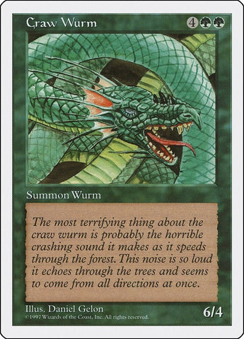 Image for Craw Wurm [Fifth Edition]