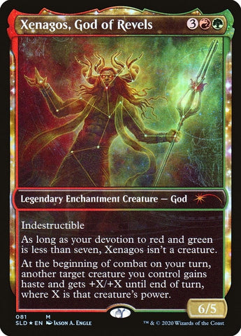 Image for Xenagos, God of Revels (81) [Secret Lair Drop Series]
