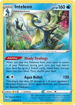 Image for Inteleon (058/202) [Deck Exclusives]