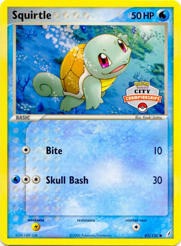 Image for Squirtle (063/100) [League & Championship Cards]