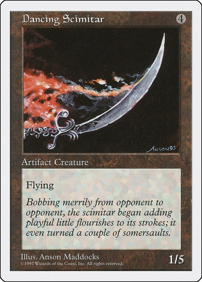 Image for Dancing Scimitar [Fifth Edition]