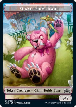 Image for Giant Teddy Bear // Acorn Stash Double-sided Token [Unsanctioned]