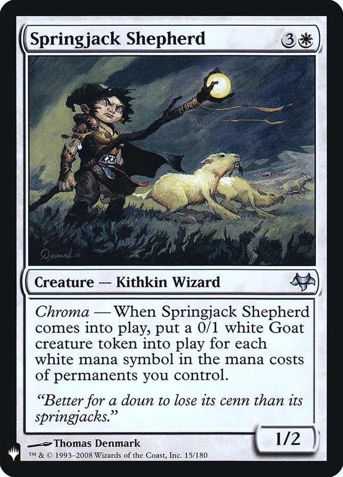 Image for Springjack Shepherd (15) [The List Reprints]