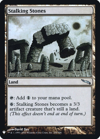 Image for Stalking Stones (284) [The List Reprints]