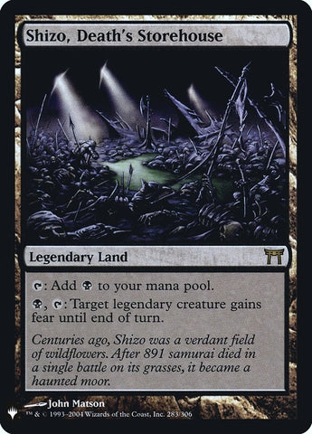 Image for Shizo, Death's Storehouse (283) [The List Reprints]
