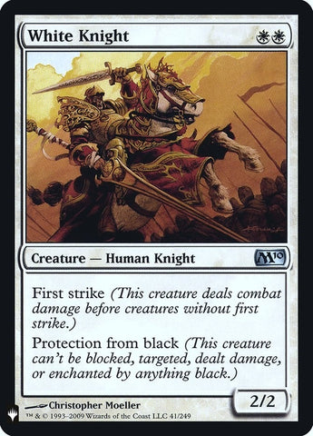 Image for White Knight (41) [The List Reprints]