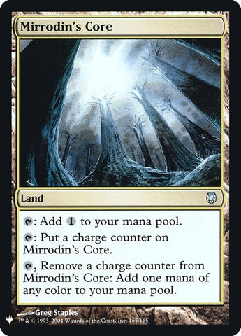 Image for Mirrodin's Core (165) [The List Reprints]