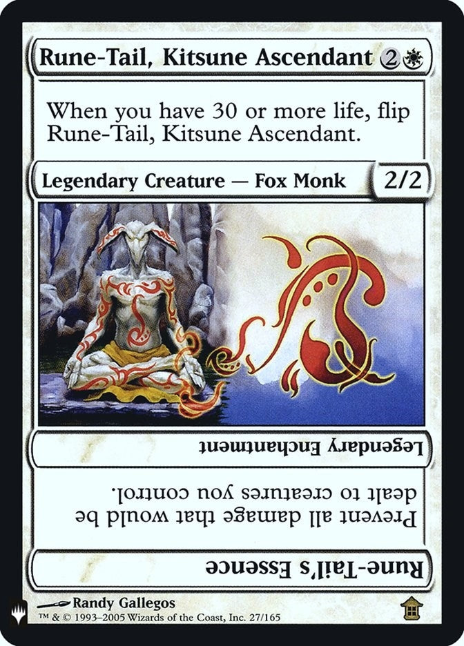 Image for Rune-Tail, Kitsune Ascendant (27) [The List Reprints]