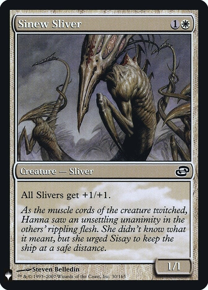 Image for Sinew Sliver (30) [The List Reprints]