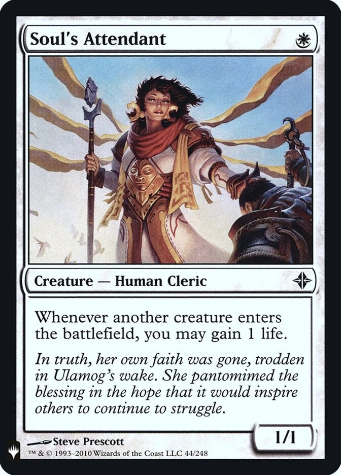 Image for Soul's Attendant (44) [The List Reprints]